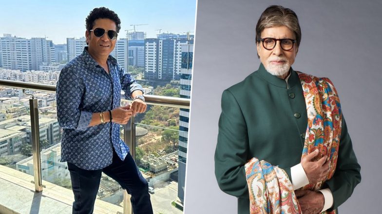 Sachin Tendulkar Shares Unique KBC-Themed Message To Wish Amitabh Bachchan on His Birthday!