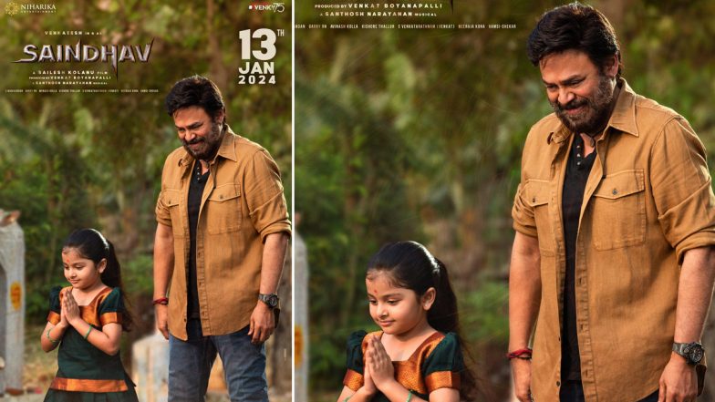 Saindhav Release Date: Venkatesh and Nawazuddin Siddiqui-Starrer to Arrive in Theatres on January 13, 2024 (View New Poster)