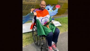 Asian Para Games 2023: Sandeep Dangi Wins Bronze Medal in Men’s Singles Table Tennis Class 1 Event