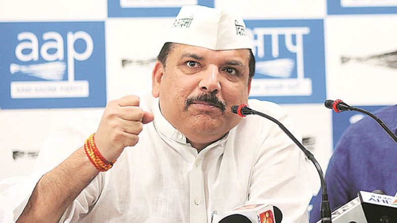 Delhi Excise Policy Case: Rouse Avenue Court Sends AAP Rajya Sabha MP Sanjay Singh to Jail Till October 27