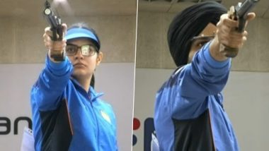 Sarabjot Singh, Surbhi Rao Secure Silver Medal in 10m Air Pistol Mixed Team Event at Asian Shooting Championships 2023