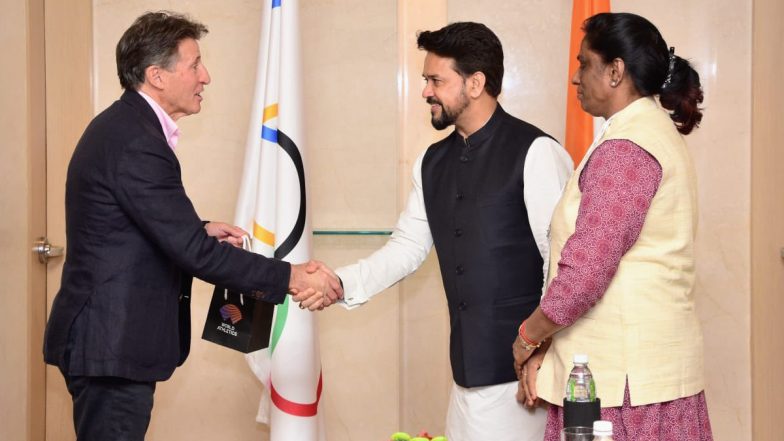 World Athletics Chief Sebastian Coe Expresses Desire for India To Host Top Athletics Events, Says ‘Will Love To See India Hosting Olympics in 2036'