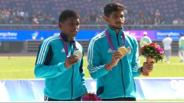 Shailesh Kumar Claims Gold Medal, Mariyappan Thangavelu Earns Silver in High Jump-T63 Event at Asian Para Games 2023