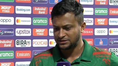 Bangladesh Skipper Shakib Al Hasan Admits ‘Worst Ever’ ICC Cricket World Cup Performance After 87-Run Defeat to Netherlands