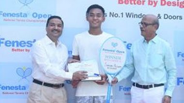 Fenesta Open National Tennis Championship 2023: Shanker Heisnam Wins Boys Singles U16 Title, Prisha Shinde Capture Girls Singles U14 Award