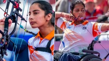 Asian Para Games 2023: India Women’s Doubles Compound Secures Silver, Men’s Doubles Recurve Wins Bronze Medal in Para-Archery Team Events