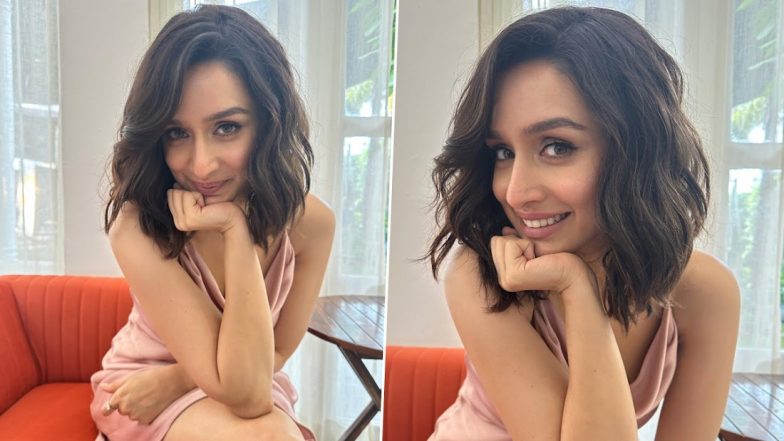 Shraddha Kapoor Flaunts Wavy Bob Haircut in Sleeveless Pink Dress (See Pics)