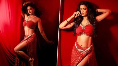 Too Hot to Handle! Shweta Tiwari's Latest Sultry Look In a Red Dress Is Setting The Internet On Fire (View Pics)