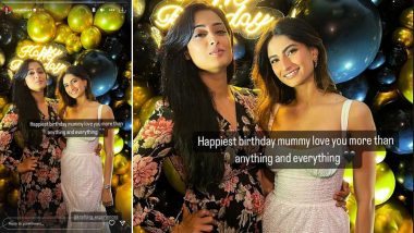 Shweta Tiwari Birthday: Palak Tiwari Shares Pic From Her Mom’s Special Day and Pens the Sweetest Message As She Turns 43!