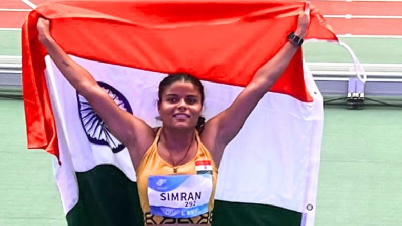 Simran Vats Wins Silver Medal in Women’s 200m T12 Final at Asian Para Games 2023