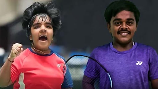 Sivarajan Solaimalai, Nithya Sre Sumathy Sivan Wins Bronze Medal in Mixed Doubles Badminton SH6 Event at Asian Para Games 2023