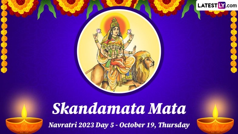 Navratri 2023 Day 5 – Maa Skandamata Puja: Know All About Devi Skandamata, the Fifth Form of Maa Durga Worshipped on the 5th Day of Navratri Festival