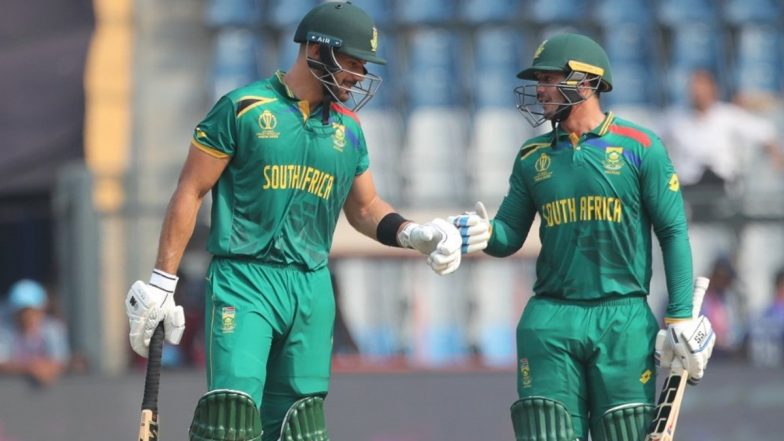 Quinton de Kock's Brilliant Century Powers South Africa to A Dominating 149-Run Victory Against Bangladesh in ICC Cricket World Cup 2023