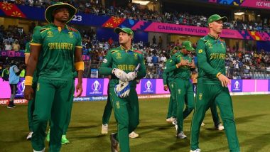 How To Watch SA vs AUS ICC Cricket World Cup 2023 Semi-Final Match Free Live Streaming Online? Get Live Telecast Details of South Africa vs Australia CWC Match With Time in IST