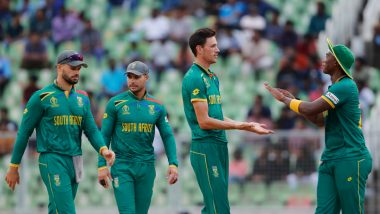 South Africa vs Sri Lanka, ICC Cricket World Cup 2023 Free Live Streaming Online: How To Watch SA vs SL CWC Match Live Telecast on TV?