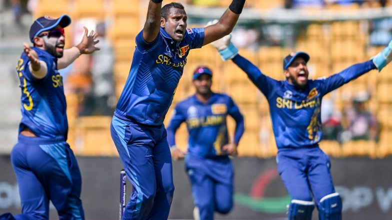 Lahiru Kumara, Batters Lead Charge As Sri Lanka Secure Dominating Eight-Wicket Victory Over England in ICC Cricket World Cup 2023 Clash