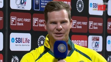 ‘Struggled To Get on Top of Indian Spinners’ Says Steve Smith After Losing to India in IND vs AUS ICC Cricket World Cup 2023