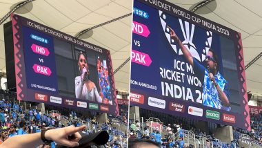 ICC World Cup 2023: Musical Maestros Shankar Mahadevan and Sunidhi Chauhan Light Up the Stage at Narendra Modi Stadium!