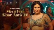 Mere Piya Ghar Aaya 2.0 Song: Sunny Leone Recreates Madhuri Dixit&rsquo;s Iconic Track (Watch Teaser Video)