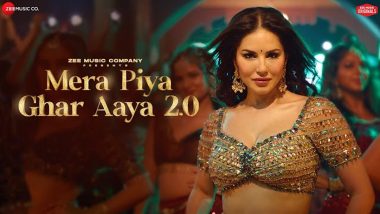 Mere Piya Ghar Aaya 2.0 Song: Sunny Leone Recreates Madhuri Dixit’s Iconic Track (Watch Teaser Video)