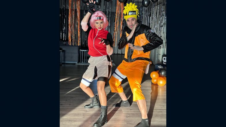 Halloween 2023: Sunny Leone and Daniel Weber Transform Into Anime Characters for the Spooky Fun Night! (View Pic)