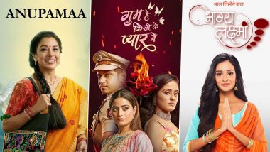 BARC TRP Ratings of Hindi Serials for This Week 2023: Anupamaa, GHKKPM Rule Top Position, Bhagya Laxmi Beats YRKKH (Check Out Complete List)