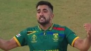 PAK vs SA ICC Cricket World Cup 2023 Innings Update: Tabraiz Shamsi's Four-Wicket Haul Helps Proteas Bowl Out Pakistan For 270