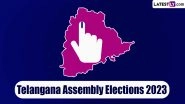 Telangana Assembly Elections 2023: A Look Back at The Polling, Alliances And Results of 2018 Election Ahead of State Vidhan Sabha Polls