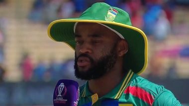 ‘Could Have Been More Clinical in Our Run Chase’ Says South Africa Captain Temba Bavuma Following One Wicket Thrilling Win Against Pakistan in ICC Cricket World Cup 2023