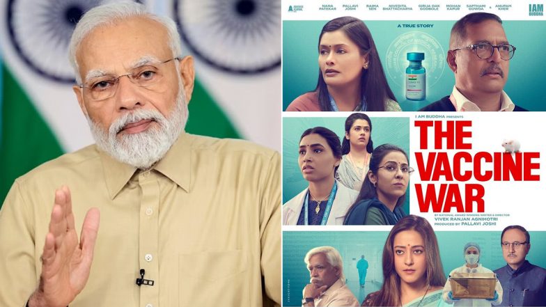 The Vaccine War: PM Narendra Modi Congratulates Makers for Highlighting Importance of Scientists and Their Relentless Efforts!