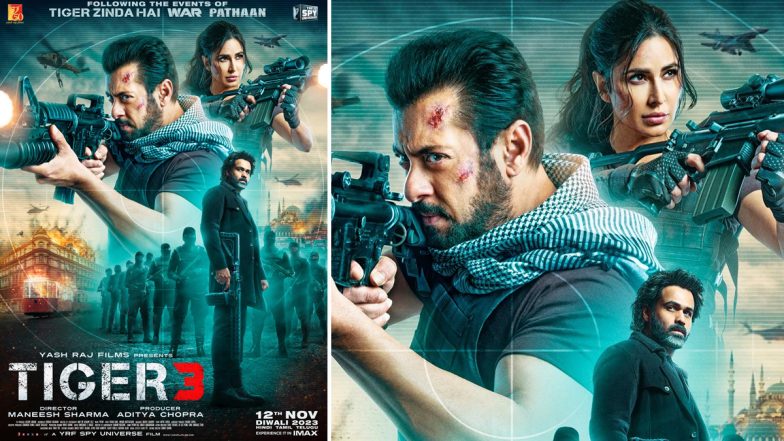 Tiger 3: Salman Khan, Katrina Kaif, and Emraan Hashmi's Upcoming Action Film Gets U/A Certificate From CBFC, Run Time Revealed!