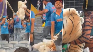 Bangladesh Media Claims Super Fan ‘Tiger Shoaib’ Harassed by Indian Fans in Pune During IND vs BAN CWC 2023 Match, Video Emerges