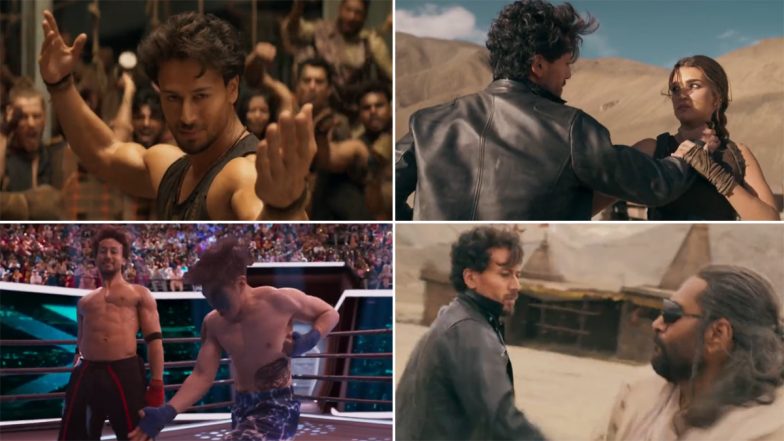 Ganapath: Tiger Shroff Oozes Swag As He Shows Off His Ripped Physique and Kick-Ass Stunts in This New Promo Video – WATCH