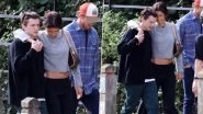 Lovebirds Tom Holland and Zendaya Display PDA As They Walk Through Park in London (View Viral Pics)