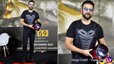 Raj Kundra Gets Teary-Eyed at UT 69 Trailer Launch, Reveals the Reason Being Masked and Labels Media Trial As ‘Painful’ (Watch Videos)