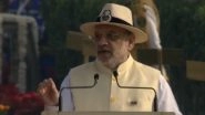 Police Commemoration Day 2023: 65% Fall in Incidents of Terrorism, Left Wing Extremism, Insurgency in Northeast, Says Amit Shah at National Police Memorial (Watch Video)