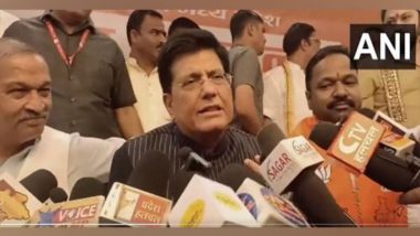 Madhya Pradesh Assembly Elections 2023: BJP's CM Face in State Is Lotus, Says Union Minister Piyush Goyal (Watch Video)