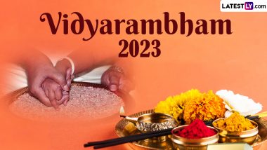 Vidyarambham Ceremony 2023 Date, History & Rituals: Know More About the South Indian Festival of Introducing Young Children to Education & Learning on Vijayadashami