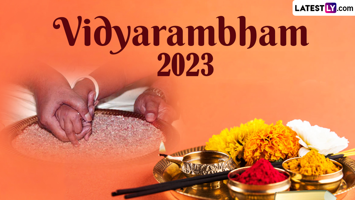 Festivals & Events News All You Need To Know About Vidyarambham