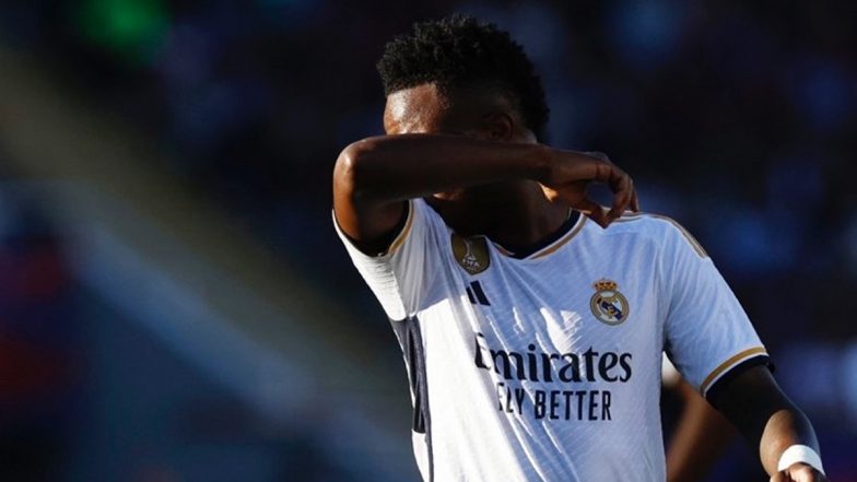 Barcelona, LaLiga To Investigate Alleged Racial Abuse of Real Madrid Winger Vinicius Junior Following Los Blancos’ 2–1 Win Over Blaugrana in El Clasico