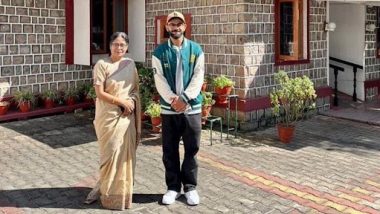 Virat Kohli Visits Chinmaya Tapovan Ashram in Dharamsala Ahead of IND vs ENG CWC 2023 in Lucknow