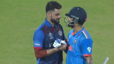 IND vs AFG, ICC Cricket World Cup 2023: Virat Kohli, Naveen-Ul-Haq Share Warm Hugs To Bury the Hatchet, Leaves Netizens in Frenzy