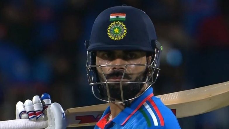 Virat Kohli Completes 11000 Runs in ODI Cricket While Batting at Three, Achieves Feat During IND vs AUS ICC Cricket World Cup 2023 Clash