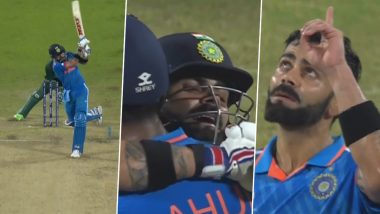 Virat Kohli Century Moment: Watch Star Indian Batsman Bring Up His Hundred and India's Victory Against Bangladesh in ICC Cricket World Cup 2023