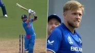 Virat Kohli Wicket Video: Watch David Willey Dismiss India&rsquo;s Star Batter for a Duck During IND vs ENG ICC Cricket World Cup 2023 Match