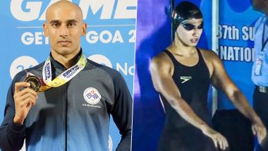 National Games 2023: Virdhawal, Rujuta Khade Crowned as Fastest Swimmers; Tejaswin Shankar Clinches Gold Medal in Decathlon