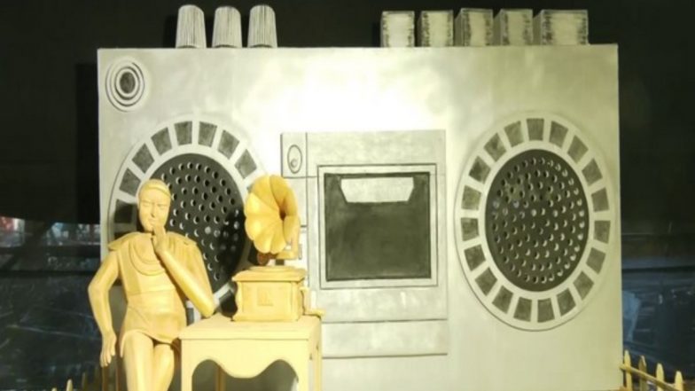 Durga Puja 2023: Unique TV, Retro Music Themed Puja Pandal at Chatribari in Guwahati