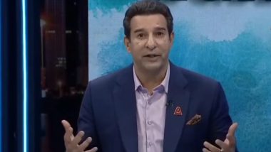 Wasim Akram Uses Casteist Slur On Live TV After Pakistan’s Defeat to Afghanistan in CWC 2023, Video Goes Viral