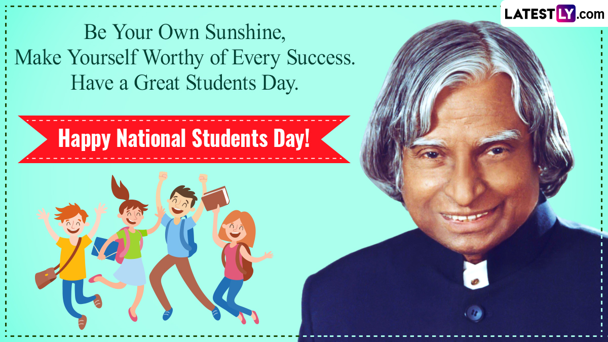 Happy Students' Day 2023 Images & HD Wallpapers for Free Download Online Observe APJ Abdul