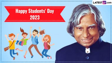 Happy Students' Day 2023 Images & HD Wallpapers for Free Download Online: Observe APJ Abdul Kalam Birth Anniversary by Sharing Quotes, Greetings and Messages on This Day